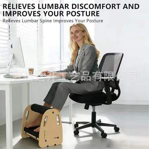 Masseur de pieds en bois avec coussin de massage pour la relaxation des pieds et la promotion de la circulation sanguine - Product Image 3
