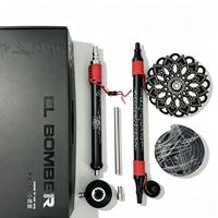 EL BOMBER Lotus Carved Hookah Ensemble complet en coffret cadeau Chicha arabe Kit d'accessoires complet
