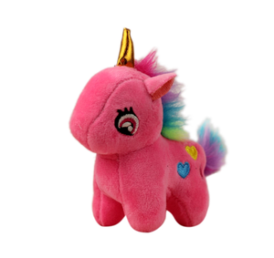 Vente en gros de mini jouets en peluche doux licorne personnalisés <span class=keywords><strong>porte</strong></span>-<span class=keywords><strong>clés</strong></span> en peluche douce avec remplissage en coton PP pour les mariages - Product Image 3