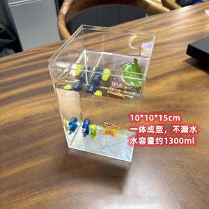 Boîte de présentation en acrylique transparente 4x4x6 pouces, boîte de rangement, support <span class=keywords><strong>organisateur</strong></span>, boîte de présentation anti-poussière pour figurines d'<span class=keywords><strong>action</strong></span>, jouets - Product Image 3