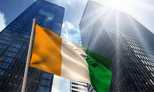 Bandera de país, venta al por mayor, 150D poliéster volador, Impresión de logotipo personalizado, 3*5 pies, Bandera de <span class=keywords><strong>Costa</strong></span> de Marfil, soporte de bandera para automóviles - Product Image 4