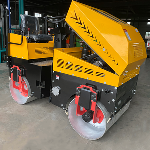 3 Ton dizel motor yol silindiri heyecan verici kuvvet 20kN yol silindiri üzerinde binmek arkasında yürümek - Product Image 6