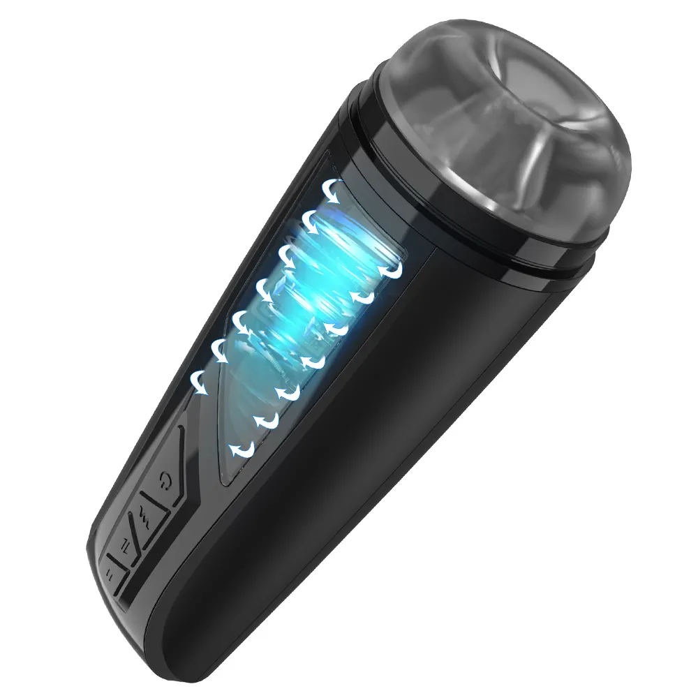 प्रीमियम डिजाइन आवाज स्पीकर के लिए Masturbator कप कंपन लिंग पंप खिलौने आदमी