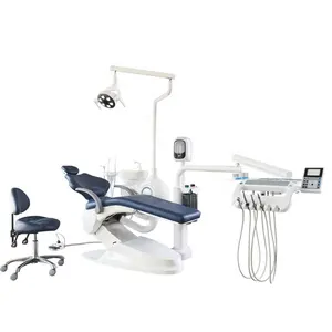 2023 German Grade High Quality Dental Products Secure Design Premium Safety Self Disinfection Dental Chair Unit