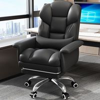 Chaise de bureau informatique en tissu, ergonomique, pivotante, avec dossier confortable, accoudoirs fixes et structure métallique pour usage domestique et professionnel