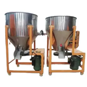 Vertical animal feed mixer 150kg/hour grains seed mixer HJ-G003