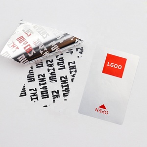 Etiqueta adhesiva vacía MOQ bajo personalizada Número de serie Transferencia parcial Tamper Evident Void Sticker Etiqueta de seguridad - Product Image 1