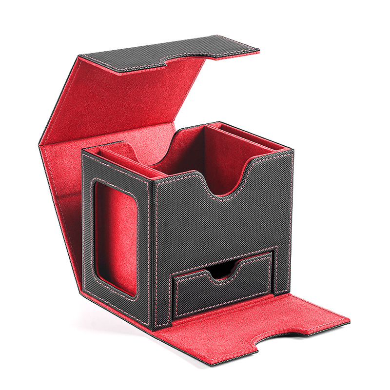 Intérieur noir et rouge