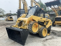 Vente de liquidation Chargeuse compacte sur pneus Cat d'occasion Cat 246D3 246D 246C Prix abordable Équipement robuste fiable à vendre maintenant
