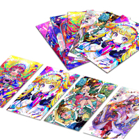 Une usine chinoise propose des cartes de jeu personnalisées avec une série de personnages animés avec impression haute définition et technologie flash