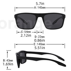 แว่นกันแดดโพลาไรซ์แบบสปอร์ต ขายส่ง สำหรับผู้ชาย ผู้หญิง ขับรถ วิ่ง ตกปลา ขี่จักรยาน ป้องกันรังสียูวี 400 แฟชั่น - Product Image 5