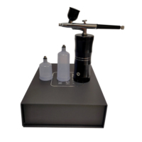 Kit de mini pistolet aérographe et de compresseur sans fil, Portable, sans câble, pour peinture de couleur pour cheveux, nouveau