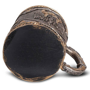 Tasse vintage de style médiéval, God Vintage Cup Odins Clash of the <span class=keywords><strong>Titans</strong></span> Wars, en acier inoxydable, mug Odin pour cadeaux de vacances, mug rétro en résine de chevalier - Product Image 4