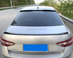 Personnalisation d'usine, becquet de toit de voiture en ABS noir brillant pour <span class=keywords><strong>Skoda</strong></span> Superb 2016-2019 - Product Image 5