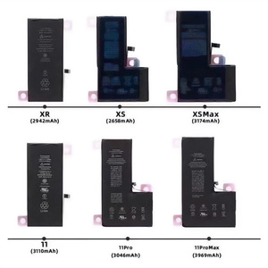 แบตเตอรี่โทรศัพท์มือถือสำหรับ iPhone X XS MAX XR 11 12 13 14 15 16 17 Pro Max แบตเตอรี่เปลี่ยนทดแทนสำหรับ iPhone 6 7 8 - Product Image 3
