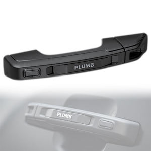 Manija de Puerta Exterior de Aleación de Aluminio AILITA, Nueva y Mejorada, Universal para Defender, 90/110/130, Negro Mate, Adhesiva - Product Image 1