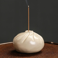 Brûleur d'encens aromatique en céramique éco-responsable Prosperity – Nouveau design durable pour la décoration intérieure, idéal pour les bâtonnets d'encens indiens et chinois Zen