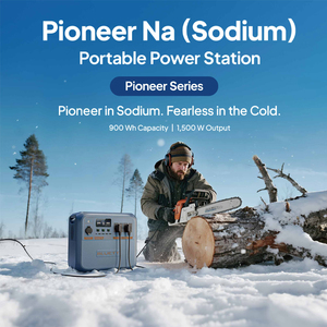 Bluetti Máy phát điện im lặng di động năng lượng mặt trời hệ thống 1500W 900wh <span class=keywords><strong>Zero</strong></span> tiếng ồn <span class=keywords><strong>Zero</strong></span> khói sạch năng lượng thay thế cho máy phát điện khí - Product Image 2