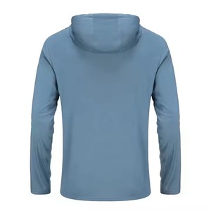 Maglietta <span class=keywords><strong>con</strong></span> <span class=keywords><strong>cappuccio</strong></span> da <span class=keywords><strong>uomo</strong></span> <span class=keywords><strong>con</strong></span> maniche lunghe in bambù da esterno - Product Image 2