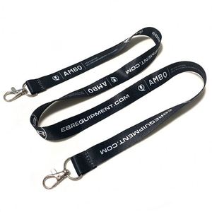 SantaGifts Customised High Quality Eco-Friendly Polyester Branded Logo Thermal Transfer Printed Promotional ID Card Lanyard - Product Image 3