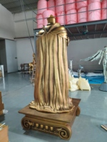 Statue de Porte-Sabre en Fibre de Verre sur Mesure, Taille Réelle, Sculpture à Vendre