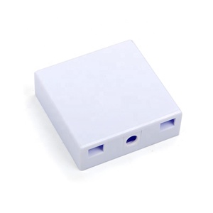 Caja de Placa Frontal de Fibra Óptica CATV para Aplicaciones CWDM, Tipo 86, Caja Terminal de Pared de Fibra Óptica de 2 Núcleos, Roseta de Escritorio FTTH SC OTB - Product Image 1