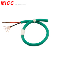 Câble multipaire isolé en PVC/silicone/fibre de verre MICC, câble thermocouple, utilisation industrielle, classe CE, température