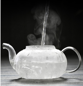 Théière en verre sûre pour cuisinière à gaz avec couvercle en acier inoxydable et filtre théière en verre à haute teneur en borosilicate résistant à la chaleur - Product Image 4