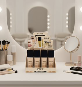 Ensemble de maquillage au collagène Sanye 30 ml, fond de teint avec acide hyaluronique pour le soin de la peau du visage - Product Image 2