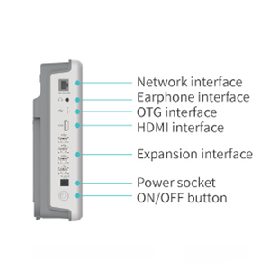 HMS7500 Peralatan Telemedisin CONTEC Buatan China Monitor Pasien Tanda Vital - Product Image 3