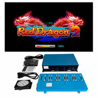 Whole Sale New Fishing Game Red Dragon 2 Fish Game Software Mother Board 8 Players for Arcade Game Machine English Bill
