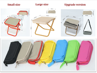 Chaise de plage pliable portable avec sac de rangement à bandoulière, légère, durable et confortable, mobilier d'extérieur pour pique-nique et plage