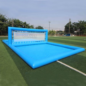 Nhà Máy Bán Buôn Di Động Ngoài Trời Bóng Chuyền Nước Sân Bóng Chuyền Hồ Bơi Inflatable Bóng Chuyền Hồ Bơi Với Net - Product Image 2