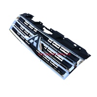 Grille de barbecue de radiateur de pare-chocs avant optimale pour Mitsubishi Pajero Montero Shogun V83 V93 V98 7450A368 Radiateur chromé supérieur