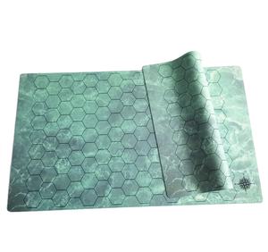 แผ่นรองเล่นไพ่ Tigerwings รุ่นใหม่ สีเขียว สำหรับโต๊ะโป๊กเกอร์และเกมไพ่ ลายมังกร Playmate - Product Image 4