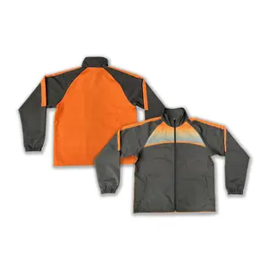 Benutzer definierte Arbeits kleidung Jacke Sublimation Design Team Logo Großhandel Blank Trainings anzug Sport mäntel