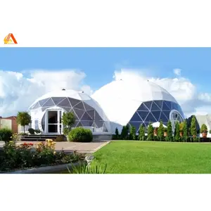 Chất lượng cao 4M 5M 6M 7M 8M PVC tráng đo đạc Dome LềU Nhà Kit Trắng Lều bong bóng Dome Lều để bán