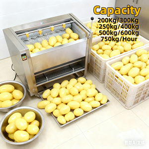 <span class=keywords><strong>Casava</strong></span>-éplucheur de patates Pela Maquina Peladora De Papas Machine à laver industrielle pour fruits et légumes - Product Image 1