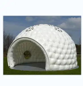 Factory Prijs Custom Opblaasbare Led Verlichting Tent/Transparante Opblaasbare Huis Voor Bruiloft/Gebruikt Zwembad Cover Opblaasbare Party Tent