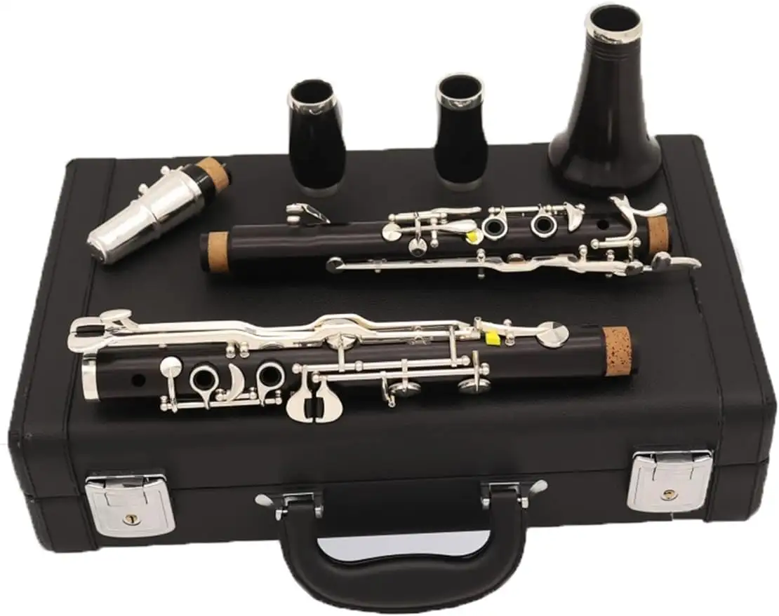 Chuyên nghiệp Mun 18 Key Clarinet G Tone 18 phím woodwind cụ Clarinet tiên tiến Clarinet Kit