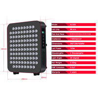 Appareil PDT pour le soin de la peau du corps AZURE OEM ODM, 5 longueurs d'onde, appareil infrarouge, panneau de luminothérapie LED rouge, prise US