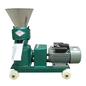 Precio al por mayor Flat Die Animal Feed Pelleting Machine Feed Pellet Mill