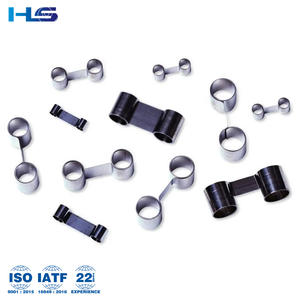 Изготовленный на заказ Электрический вращающийся нагруженный держатель постоянной силы двигатель постоянного тока двойная Угольная щетка пружина - Product Image 1