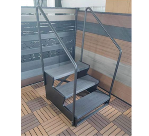 MZK-ES04 Marches de spa d'extérieur au design traditionnel avec installation facile et accessoires haut de gamme pour usage en jardin - Product Image 1