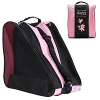 Sac à dos pour patins à roulettes, sac pour patins en ligne, porte-casque, nylon ventilé multifonctionnel 30-40L pour enfants et adultes