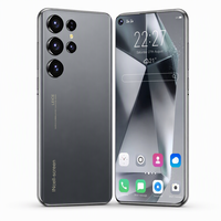 Smartphone débloqué S25 Ultra 6,7 pouces 16 Go + 512 Go, écran HD 10 cœurs, Face ID, version mondiale, téléphone portable S25 Ultra