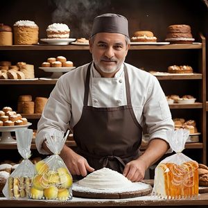 Bolsa Desechable CPP para Supermercado con Fuelle Lateral y Sellado Térmico para Empacar Pan y Sándwiches, Ideal para Panaderos Caseros y Propietarios de Panaderías - Product Image 4