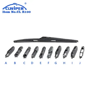 CLWIPER Rear Multifunctional Frameless Soft Wiper Blade Car Glass Cleaning Wholesale Universal Window Windshield Wiper Blades