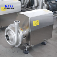 Pompe centrifuge de brassage en acier inoxydable de qualité alimentaire, utilisée pour le lait et les jus