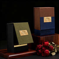 Scatole Cosmetiche di Lusso a Forma di Libro, Design Unico, Cartone Ecologico con Rivestimento UV, Confezione Regalo Premium per Oli Essenziali e Profumi da Donna